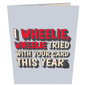 F*cking Rubbish 🗑🔥💅 - 3D Inappropriate Greeting Card