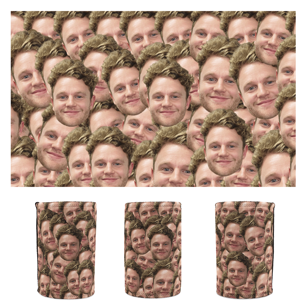 FaceSpam - Personalised Stubby Holder