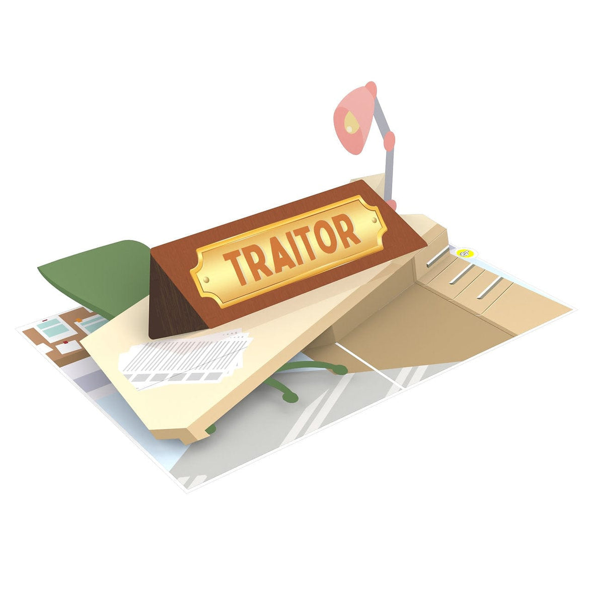 Farewell Traitor 🐍📢 - 3D Inappropriate Greeting Card