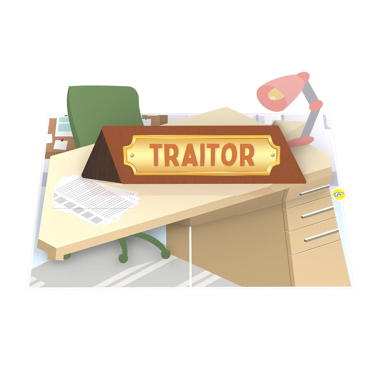 Farewell Traitor 🐍📢 - 3D Inappropriate Greeting Card