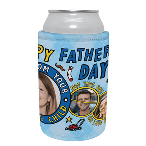 Favourite Child Father's Day 🏆 - Personalised Stubby Holder