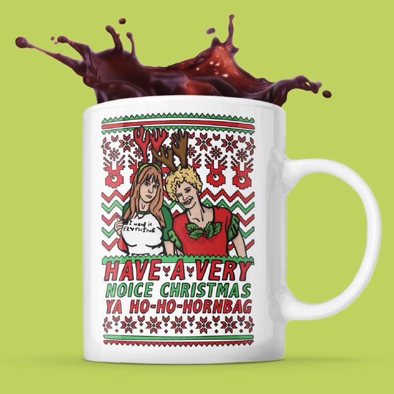 Festive Kath & Kim 😈🎄 – Coffee Mug