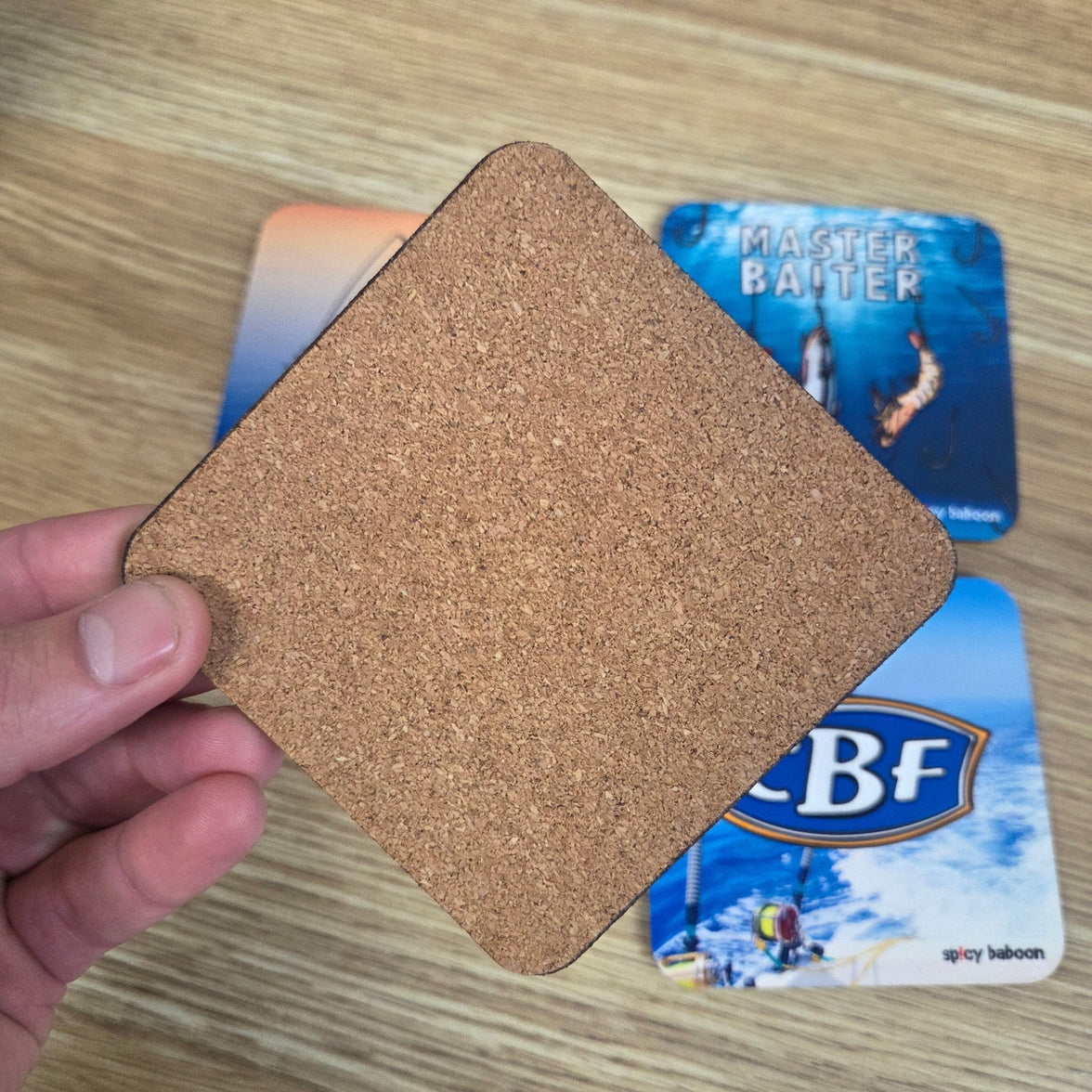 Fishing Set (4-Pack) - Coaster Set 🎣🍻