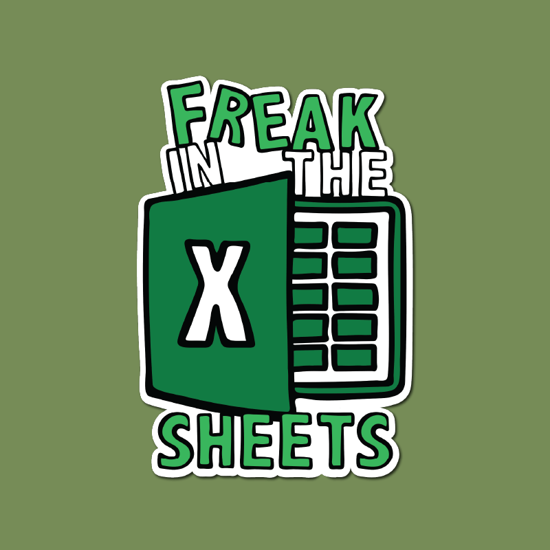 Freak in the Sheets 📈🛌 – Sticker