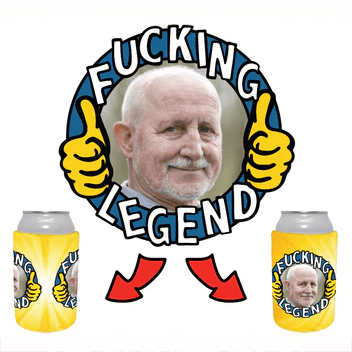 Friggin' Legend 👍 - Personalised Stubby Holder