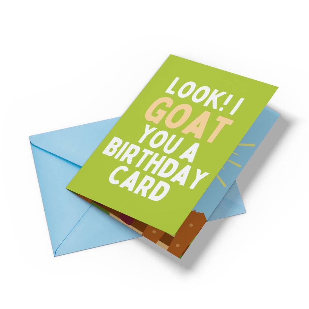 Goat You a Birthday Card 🐐🎂 - Scream & Shake Prank Card