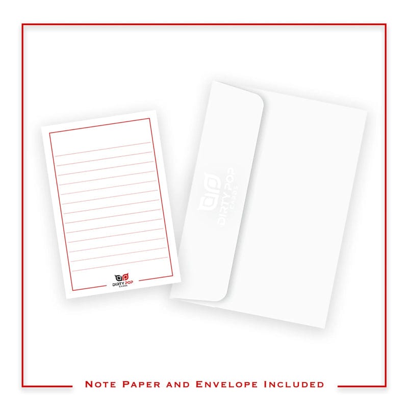 Good Vibes Only ✌🏻🫨- 3D Inappropriate Greeting Card