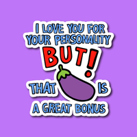 Great Eggplant 🍆 – Sticker