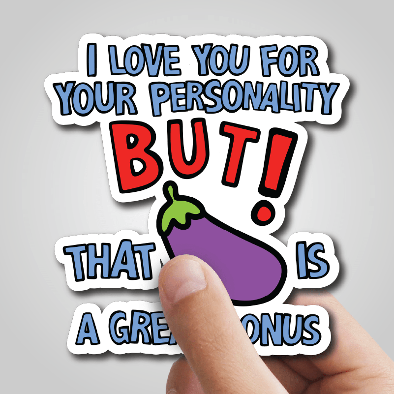 Great Eggplant 🍆 – Sticker