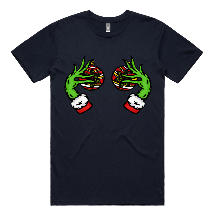 Grinch Nips 🟢🟢 - Men's T Shirt