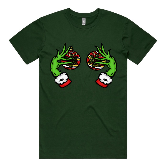 Grinch Nips 🟢🟢 - Men's T Shirt
