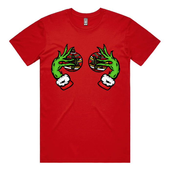 Grinch Nips 🟢🟢 - Men's T Shirt