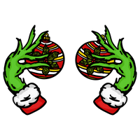 Grinch Nips 🟢🟢 - Women's Crop Top