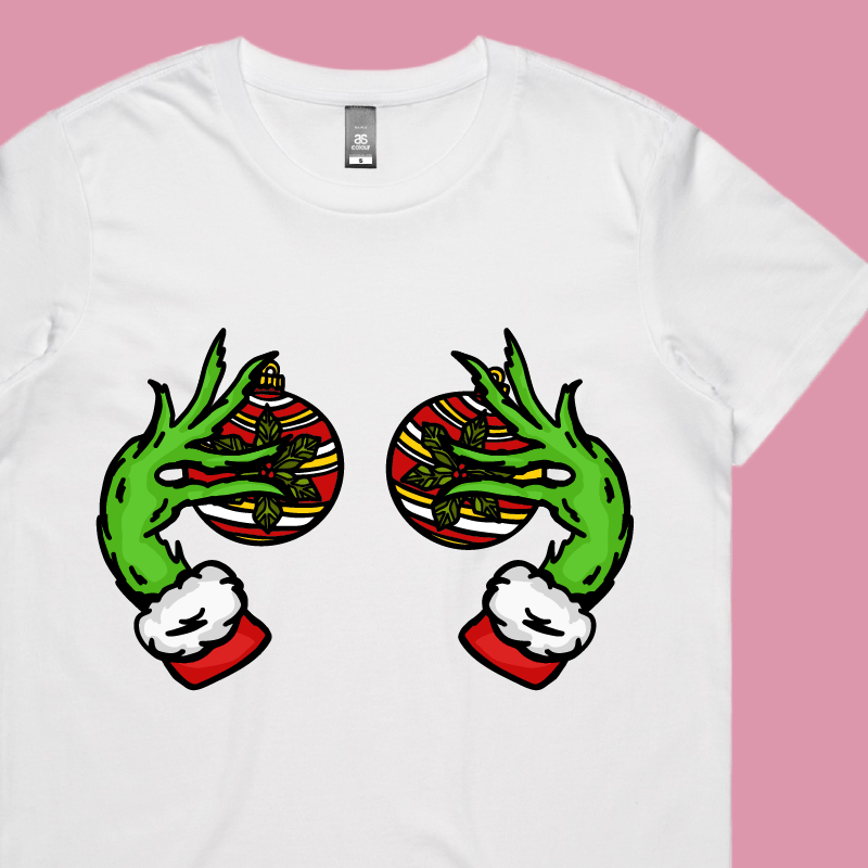 Grinch Nips 🟢🟢 - Women's T Shirt