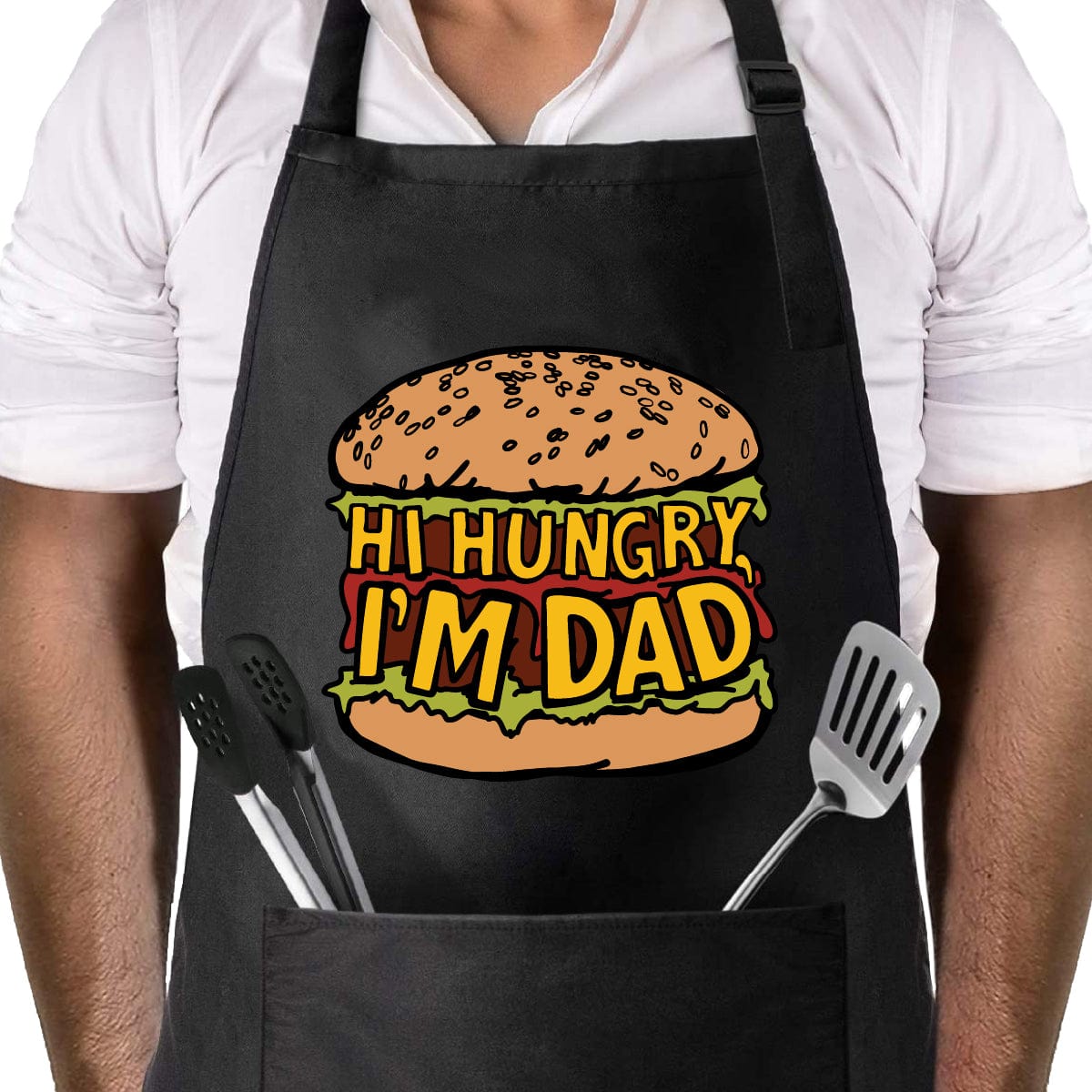 Hi Hungry, I'm Dad 🍔 - Apron
