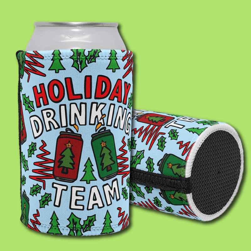 Holiday Drinking Team 🍻🎄 – Stubby Holder