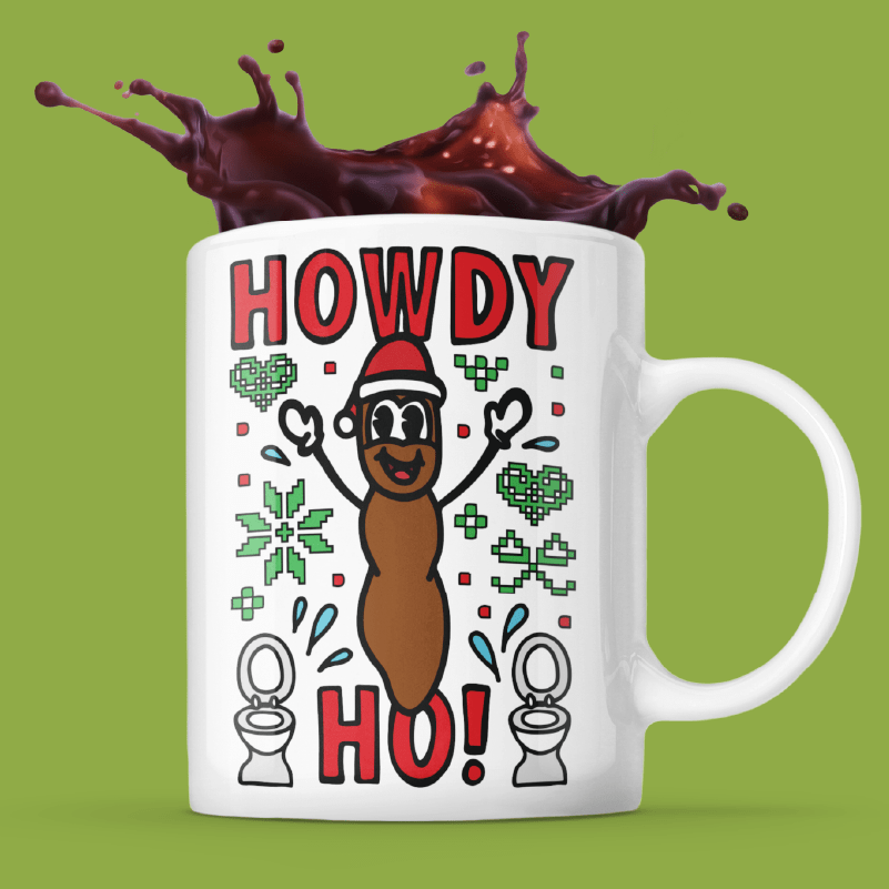 Howdy Ho 💩🎅 –  Coffee Mug
