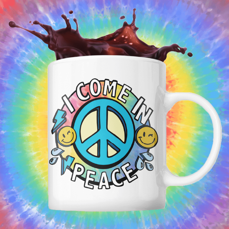I Am Peace ☮️ – Coffee Mug