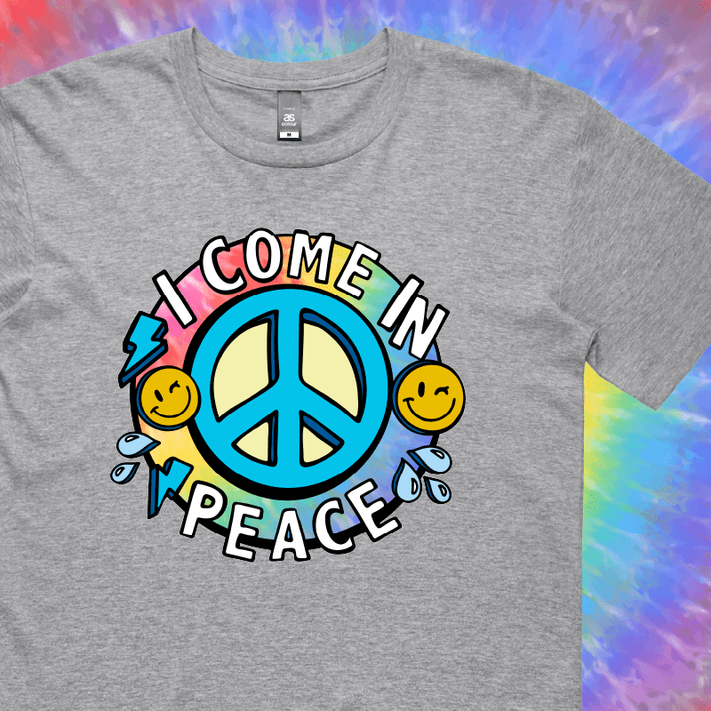 I Come In Peace ☮️ – Men's T Shirt