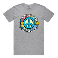 I Come In Peace ☮️ – Men's T Shirt