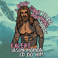 I'd Do Jason Momoa 🐟 - Stubby Holder
