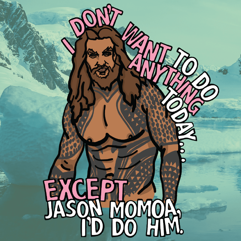 I'd Do Jason Momoa 🐟 - Stubby Holder