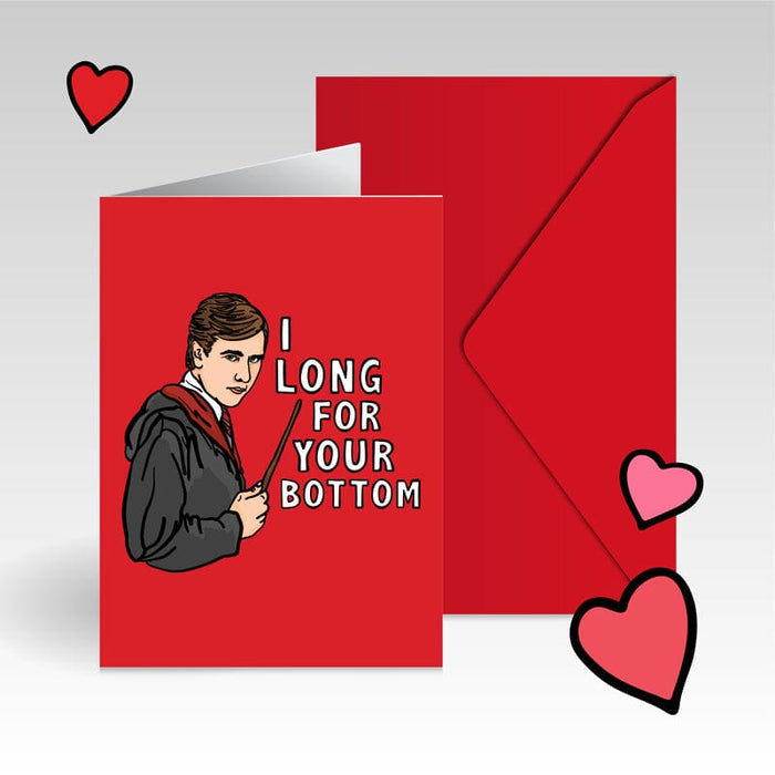 I Long for Your Bottom 🍑⚡- V-Day Card