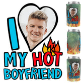 I Love My Hot Boyfriend ❤️‍🔥 - Personalised Stubby Holder