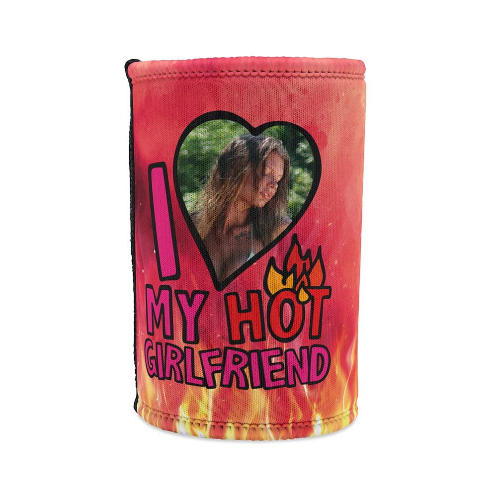 I Love My Hot Girlfriend ❤️‍🔥 - Personalised Stubby Holder