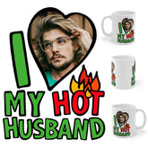 I Love My Hot Husband ❤️‍🔥 - Personalised Coffee Mug