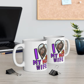 I Love My Hot Wife ❤️‍🔥 - Personalised Coffee Mug