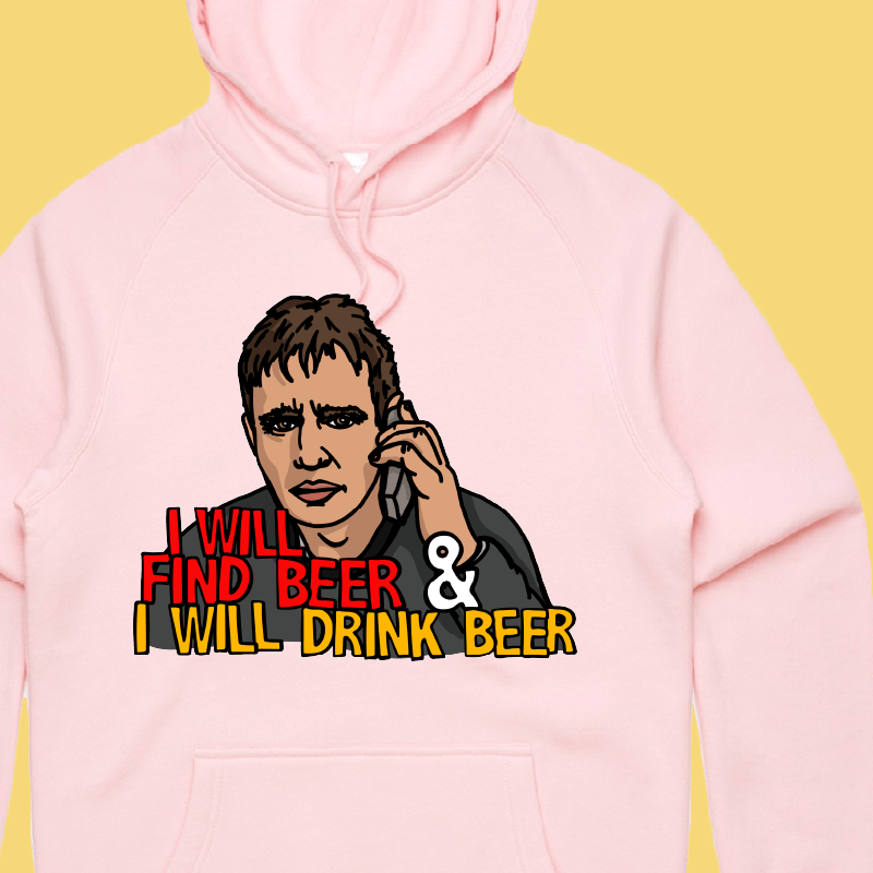 I will find beer 🔭🍻 - Unisex Hoodie