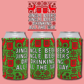 Jingle Beers 🔔🍻 – Stubby Holder