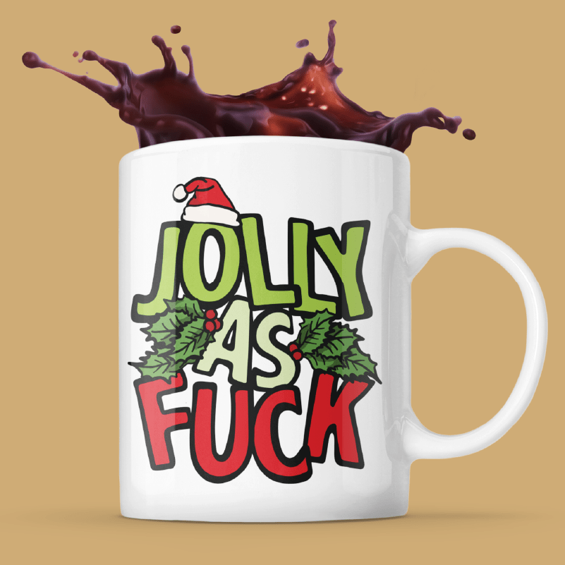 Jolly As 🎄🌟 – Coffee Mug