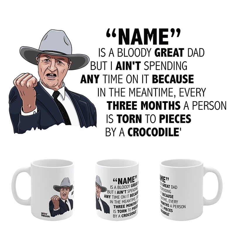 Katter Approves Your Dad 🤠 - Personalised Mug