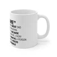 Katter Approves Your Dad 🤠 - Personalised Mug