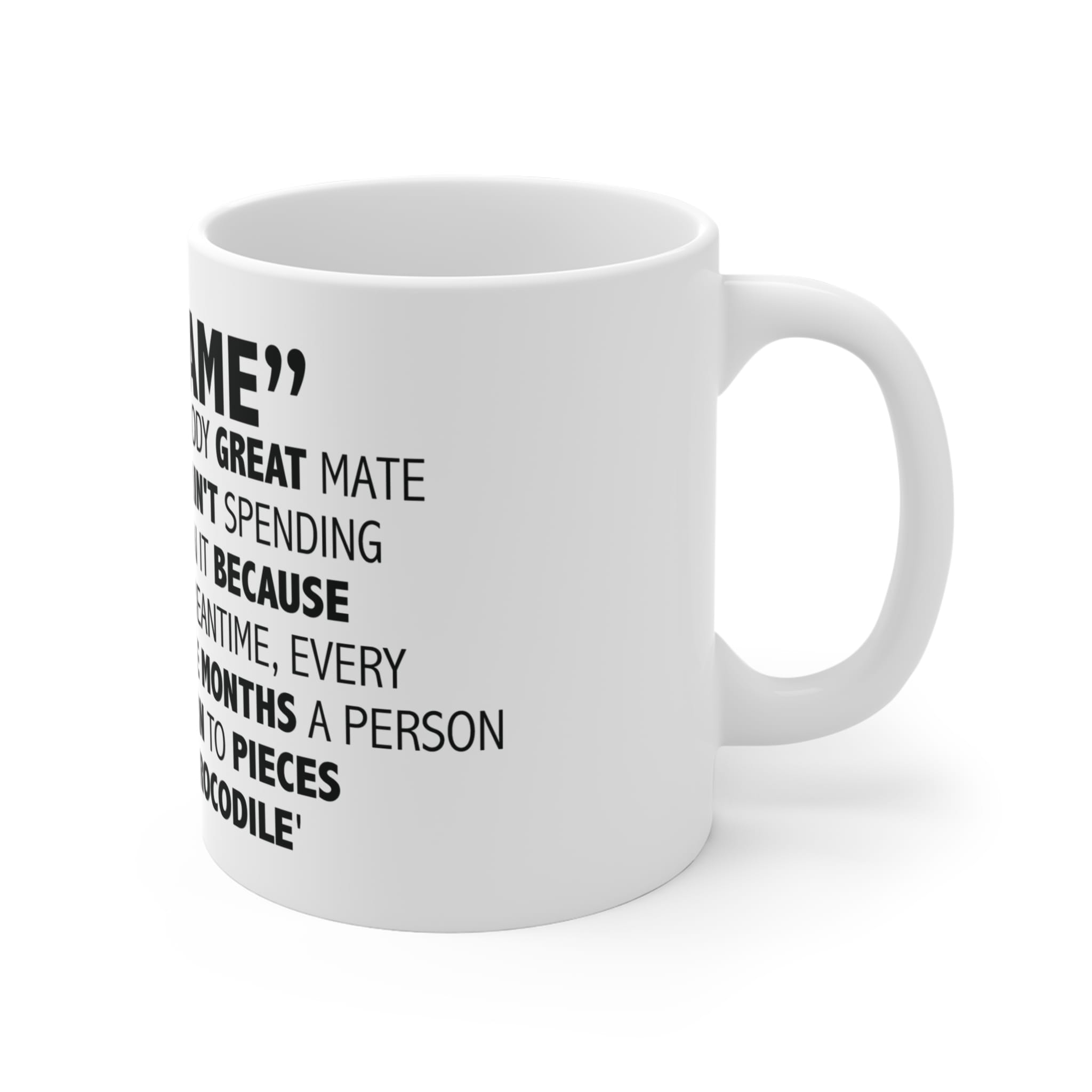 Katter Approves Your Person 🤠 - Personalised Mug for your: Mate, Mum, Dad, Brother, Sister, Cousin, Uncle Aunty, Nan, Pop, Friend, Co- Worker, Partner