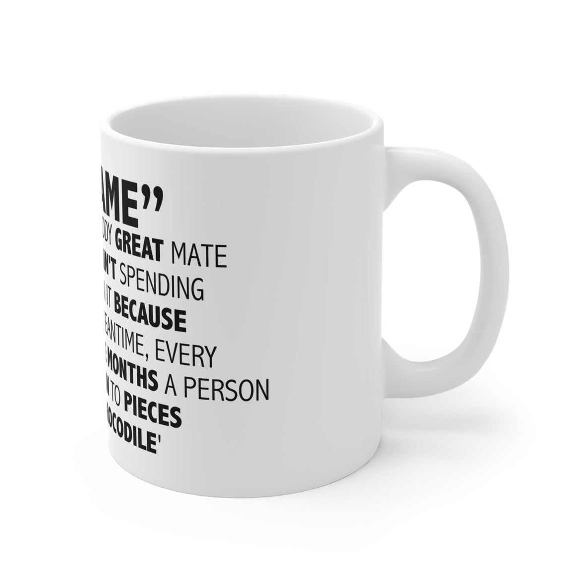 Katter Approves Your Person 🤠 - Personalised Mug for your: Mate, Mum, Dad, Brother, Sister, Cousin, Uncle Aunty, Nan, Pop, Friend, Co- Worker, Partner
