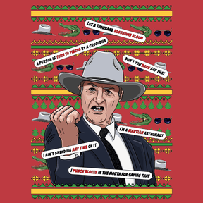 Katter's Croc-mas 🤜🐊 - Men's T Shirt