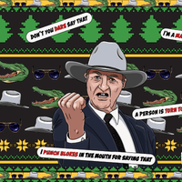 Katter's Croc-mas 🤜🐊 - Stubby Holder