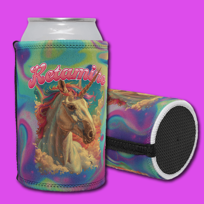 Ketamine Unicorn 💉🦄 - Stubby Holder