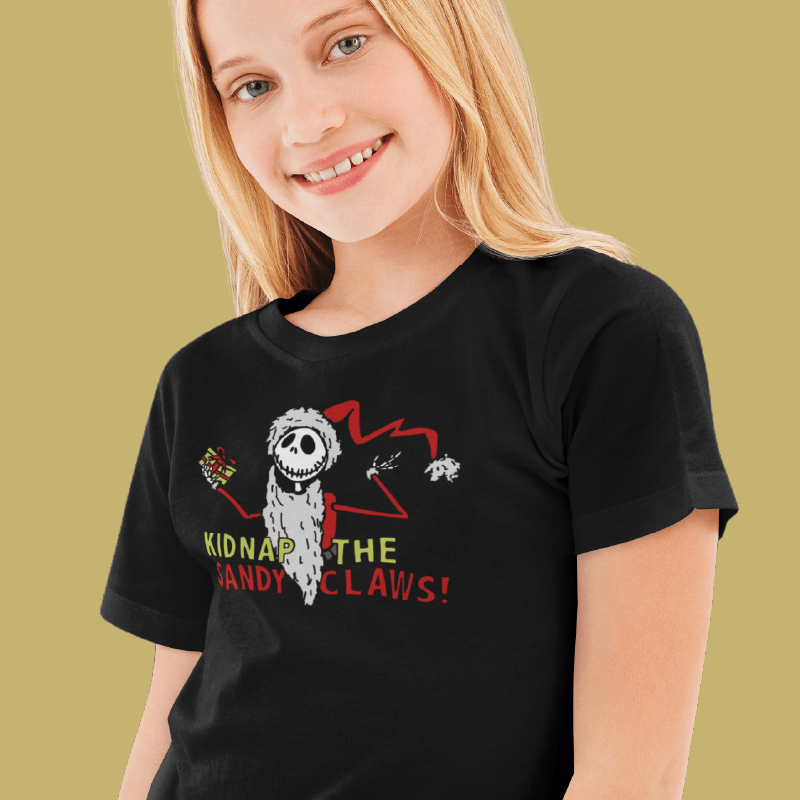 Kidnap the Sandy Claws 💀🎅 - Youth T Shirt