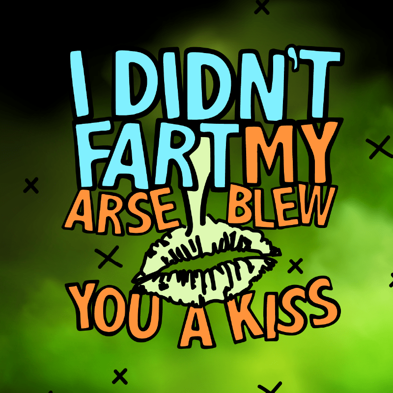 Kiss From Down Under 😘💨 – Stubby Holder