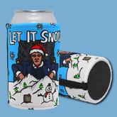 Let It Snow Scarface ❄️🤌 - Stubby Holder
