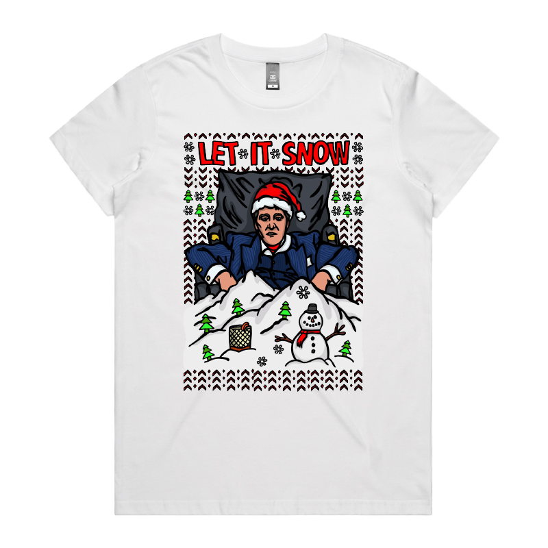 Let It Snow Scarface ❄️🤌 - Women's T Shirt