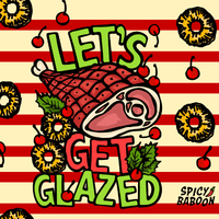 Let’s Get Glazed 🐖🔥 - Stubby Holder