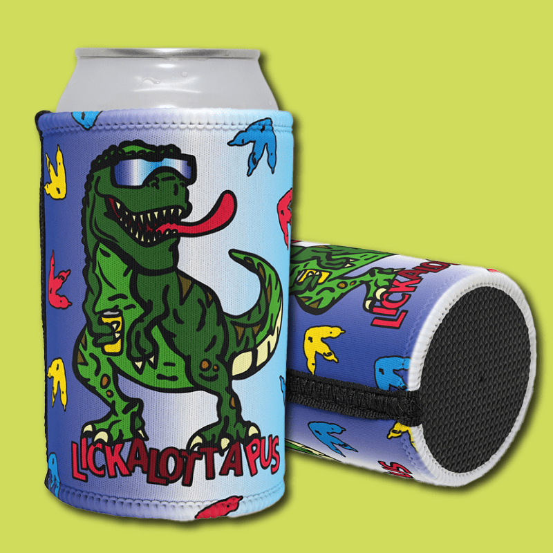 Lickalottapus 🦖👅- Stubby Holder