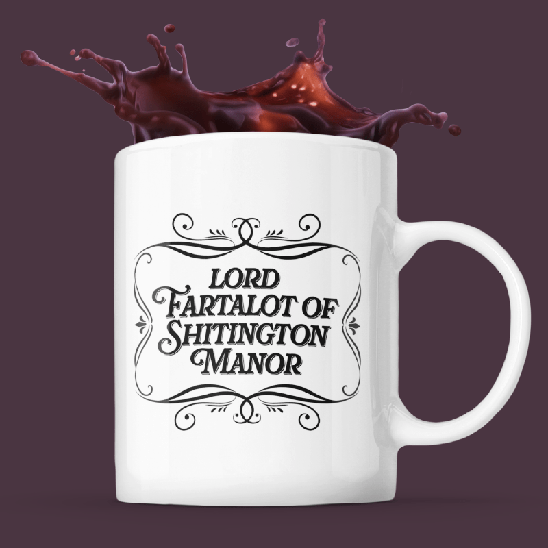 Lord Fartalot 👑💨 – Coffee Mug