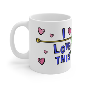 Love You This Much 🦕📏 – Coffee Mug