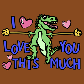 Love You This Much 🦕📏 – Coffee Mug